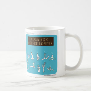 HP5089 "Yoga for Coffee Lovers "Harold's Planet" Coffee Mug