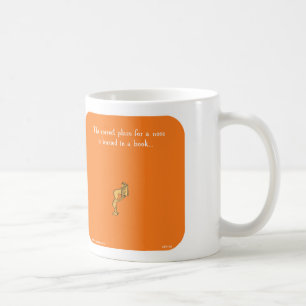 HP5130, "Harold's Planet", nose, buried, book, rea Coffee Mug