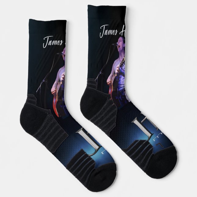 HP Crew Athletic Socks - James Hartsoe singing (Right)