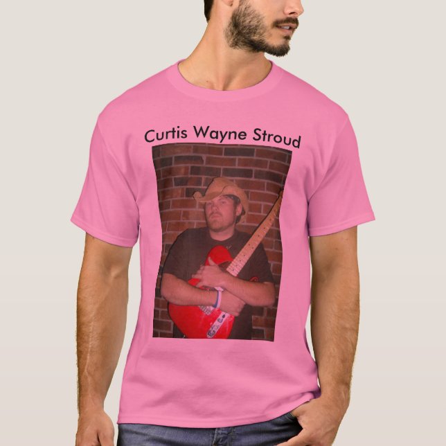 HPIM0741, Curtis Wayne Stroud - Cu... - Customised T-Shirt (Front)