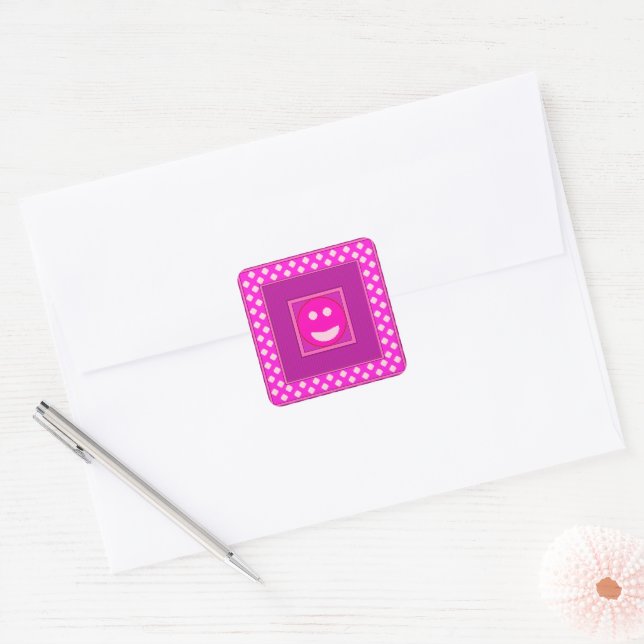 HPk&G Smile Tile Sheet of Stickers (Envelope)