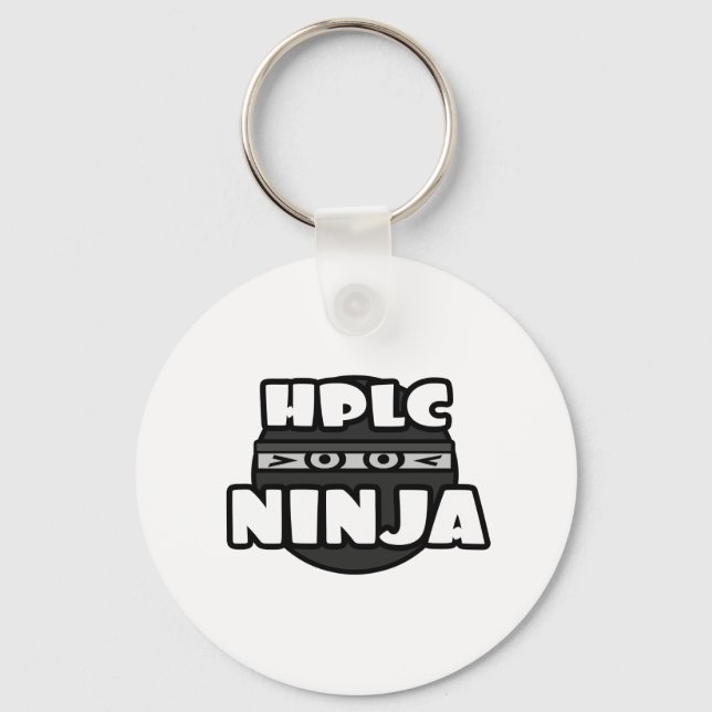 HPLC Ninja Key Ring (Front)
