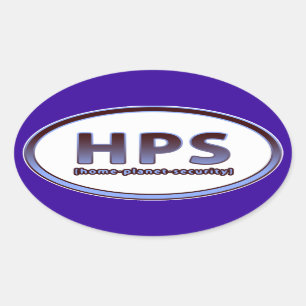 HPS OVAL STICKER