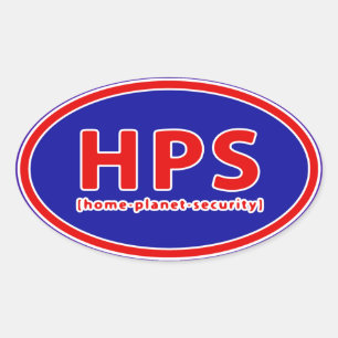 HPS OVAL STICKER