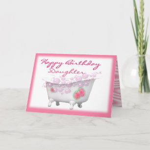 HpyBdayDaughter-customise-any occasion Card
