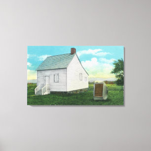HQ of Gen Poor-Morgan & Learned Canvas Print