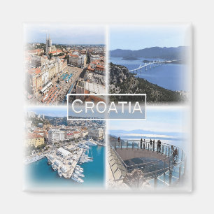 HR0024 Europe, Croatia, Zagreb, Rijeka,  fridge Magnet