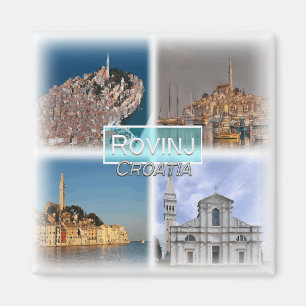 HR0028 Euope, Croatia, Rovinj, fridge Magnet
