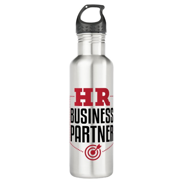 HR Business Partner Human Resources 710 Ml Water Bottle (Front)
