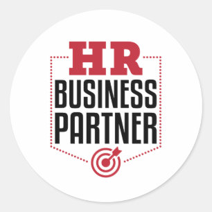 HR Business Partner Human Resources Classic Round Sticker