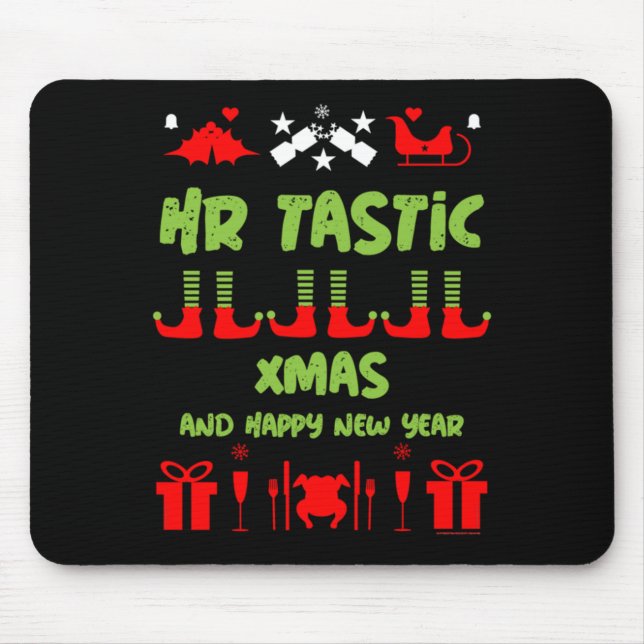 HR Christmas Gifts Coffee  Mouse Mat (Front)