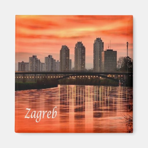 Image of HR - Croatia - Zagreb Magnet