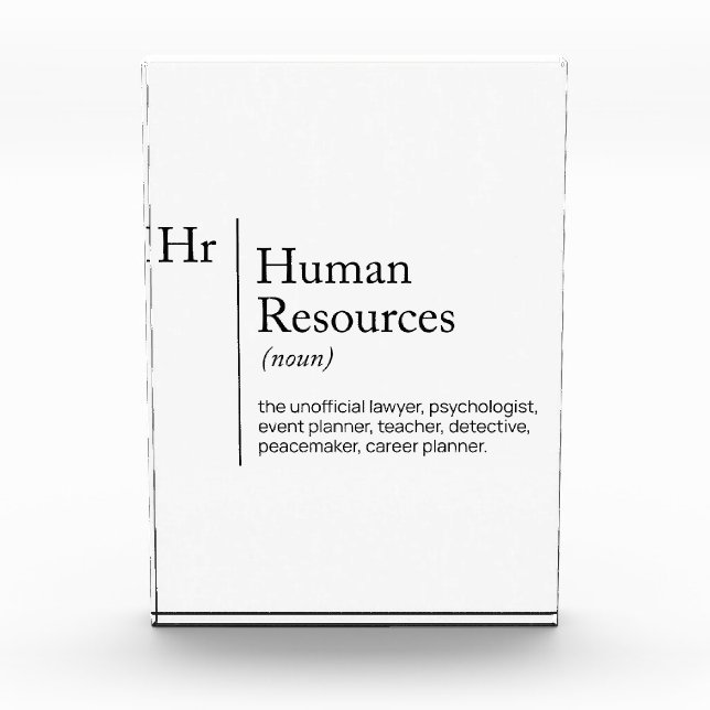 HR Definition dictionnary Photo Block (Front)