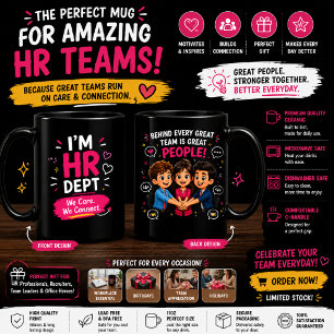 HR Department Human Resources Team Gift Mug