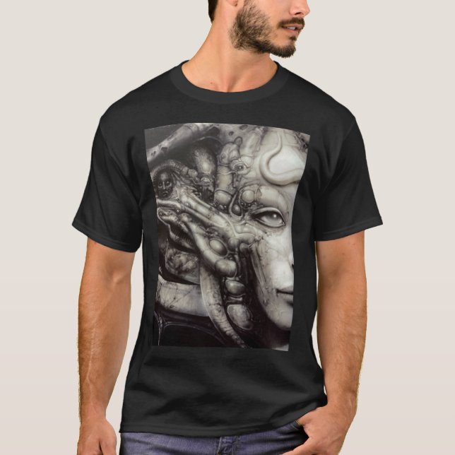 HR Giger - Li (Detail) T-Shirt (Front)