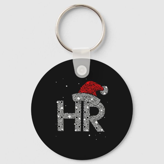 Hr Human Resource Jobs - Funny Christmas Gift  Key Ring (Front)