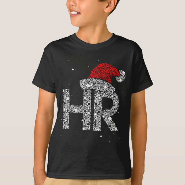 Hr Human Resource Jobs - Funny Christmas Gift  T-Shirt (Front)