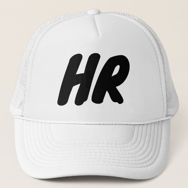 HR - Human Resources Department -   Trucker Hat (Front)