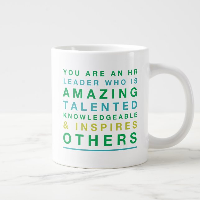 HR Leader Large Coffee Mug (Right)