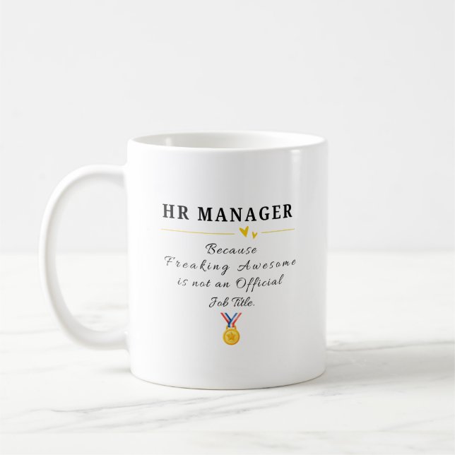 HR Manager Coffee Mug (Left)