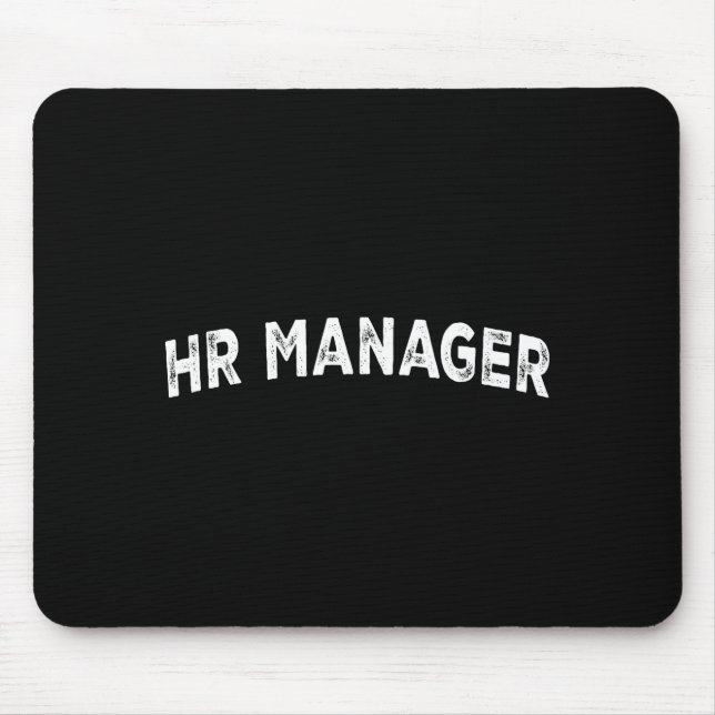 Hr Manager  Mouse Mat (Front)