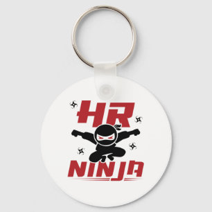 HR Ninja Human Resources Key Ring