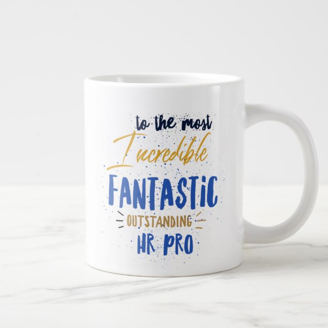 HR Pro Large Coffee Mug (Right)
