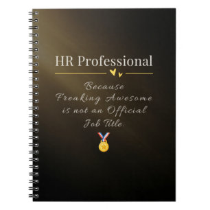 HR Professional Notebook – Funny Quote