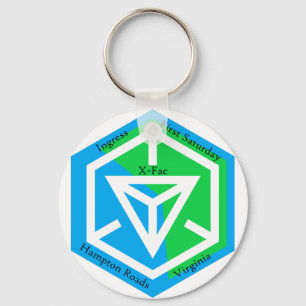 HR VA X-Fac Round keychain