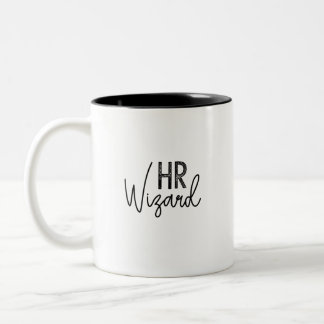 HR Wizard Two-Tone Coffee Mug