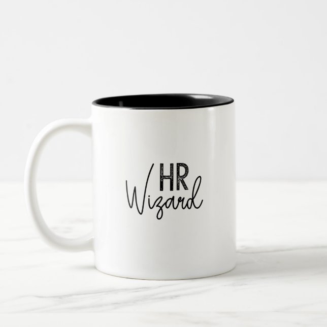 HR Wizard Two-Tone Coffee Mug (Left)