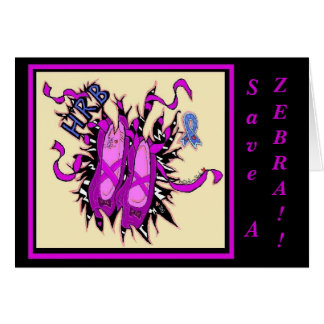 HRB Balleria Shoes with Zebra Strips