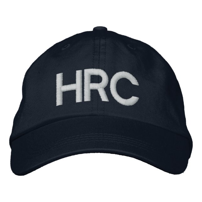 HRC - Hillary Rodham Clinton 2020 Embroidered Hat (Front)