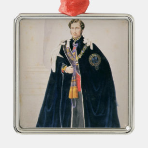 HRH Albert Edward, Prince of Wales Metal Tree Decoration