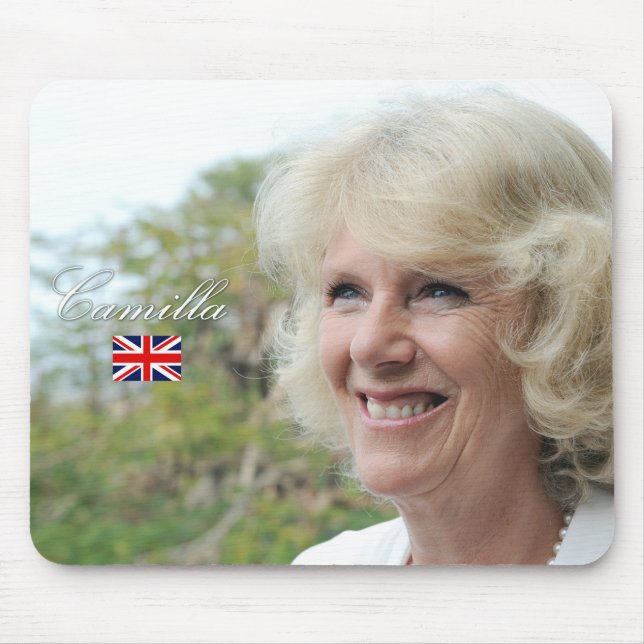 HRH Camilla Duchess of Cornwall Mouse Mat (Front)
