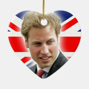 HRH Duke of Cambridge - Stunning! Ceramic Tree Decoration