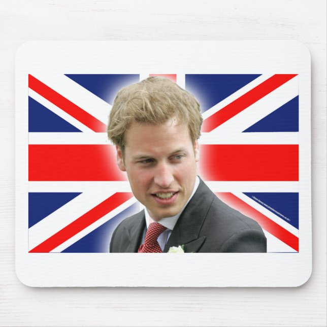 HRH Duke of Cambridge - Stunning! Mouse Mat (Front)