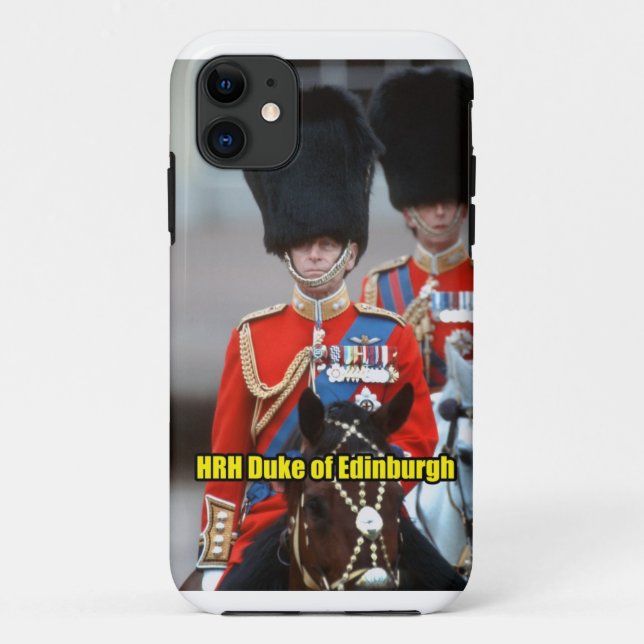 HRH Duke of Edinburgh Case-Mate iPhone Case (Back)