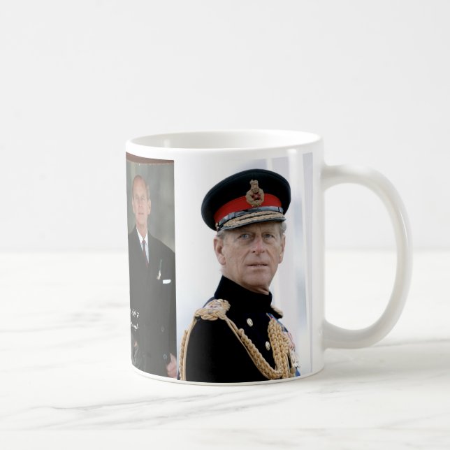 HRH Duke of Edinburgh Coffee Mug (Right)