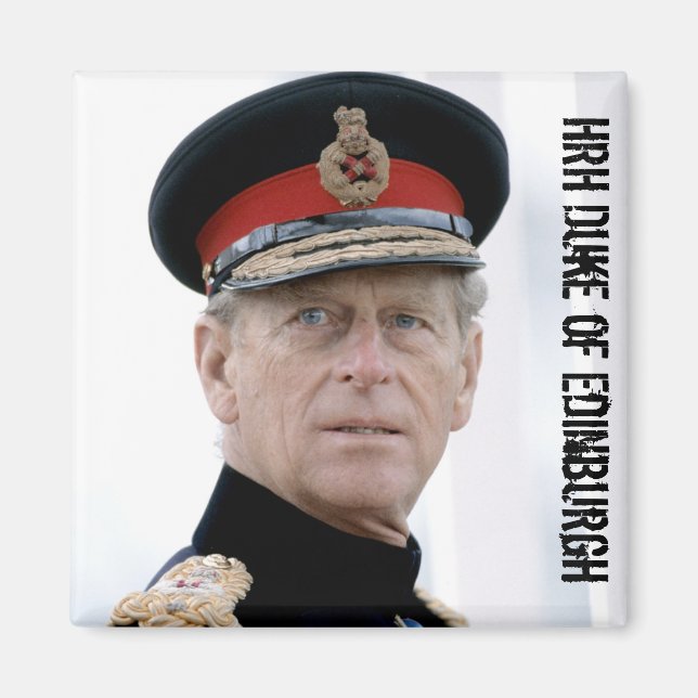 HRH Duke of Edinburgh Magnet (Front)