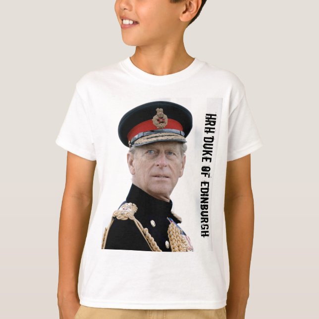 HRH Duke of Edinburgh T-Shirt (Front)