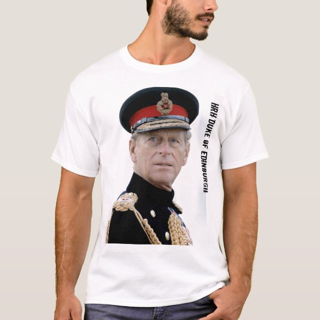 HRH Duke of Edinburgh T-Shirt (Front)