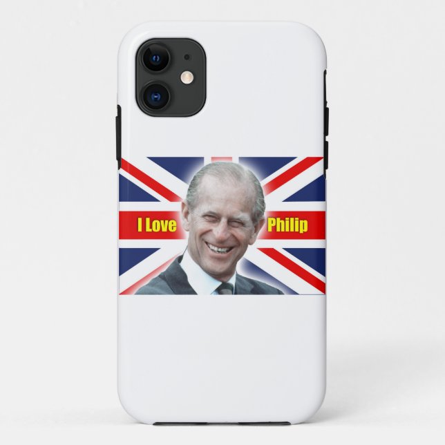 HRH Duke of Einburgh - I love Philip Case-Mate iPhone Case (Back)