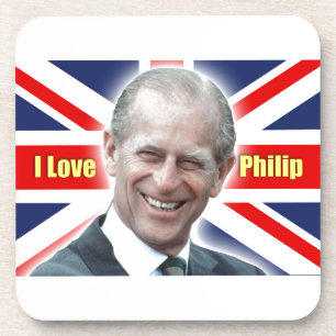 HRH Duke of Einburgh - I love Philip Coaster