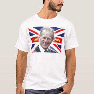 HRH Duke of Einburgh - I love Philip T-Shirt
