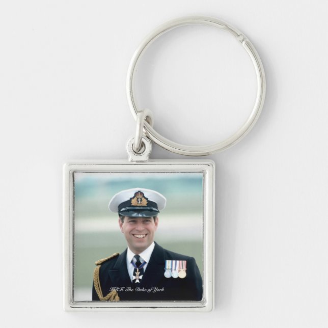 HRH Prince Andrew Key Ring (Front)