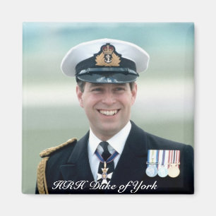 HRH Prince Andrew Magnet