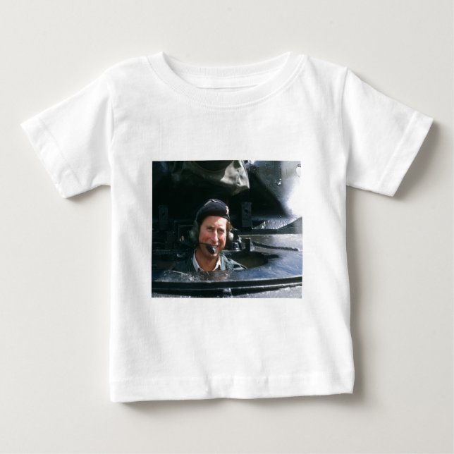 HRH Prince Charles Baby T-Shirt (Front)