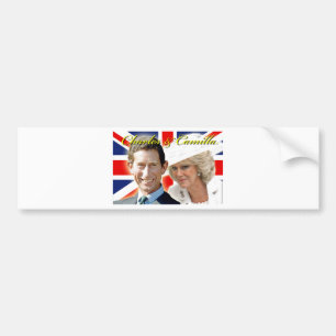 HRH Prince Charles & HRH Duchess of Cornwall Bumper Sticker