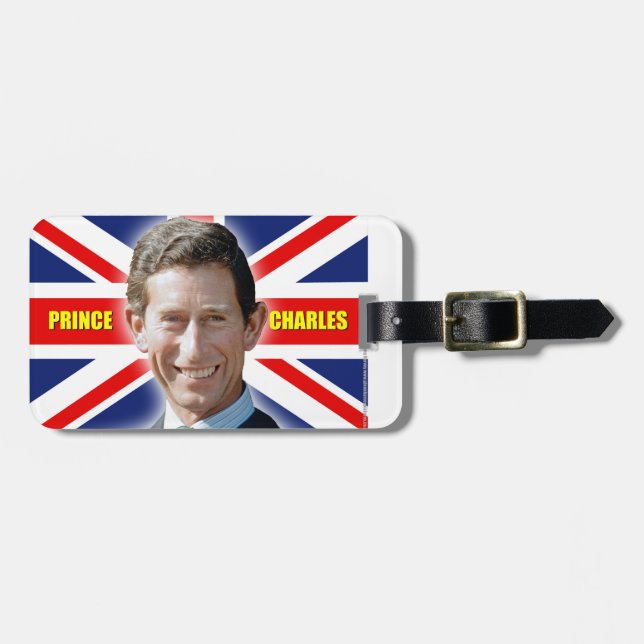 HRH Prince Charles - Patiotic! Luggage Tag (Front Horizontal)